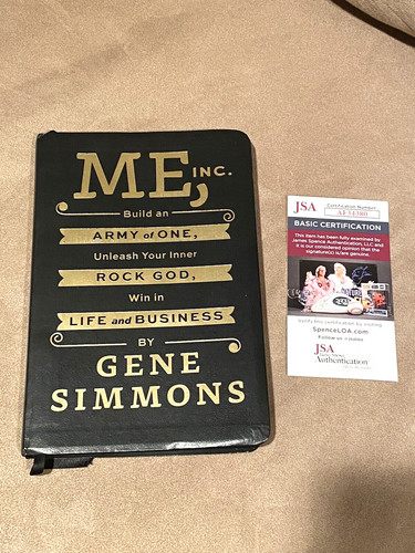 Gene simmons firmato kiss - gene,