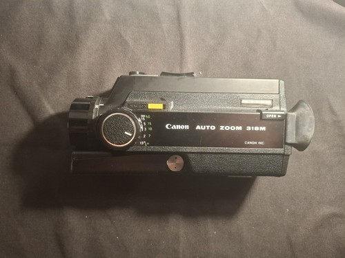 Canon auto zoom - 318m, cinepresa