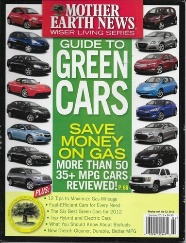 Mother earth news green cars - earth,
